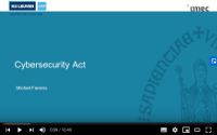Cybersecurity Act (Michiel Fierens)