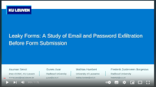 USENIX 2022 -- Leaky Forms: A Study of Email and Password Exfiltration Before Form Submission (by Asuman Senol)